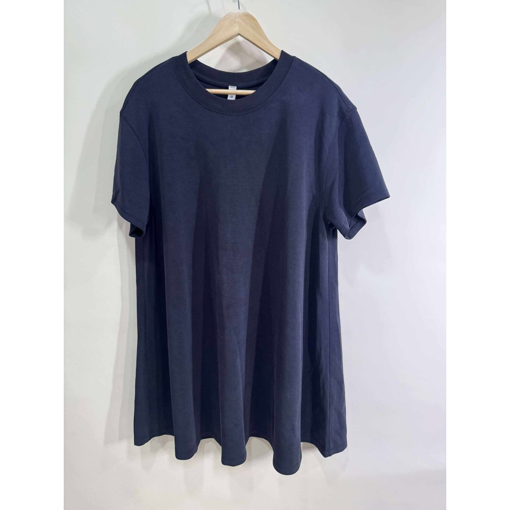 Lululemon Women's Tunic Dress Relaxed Fit Navy Blue Athleisure Casual Activewear